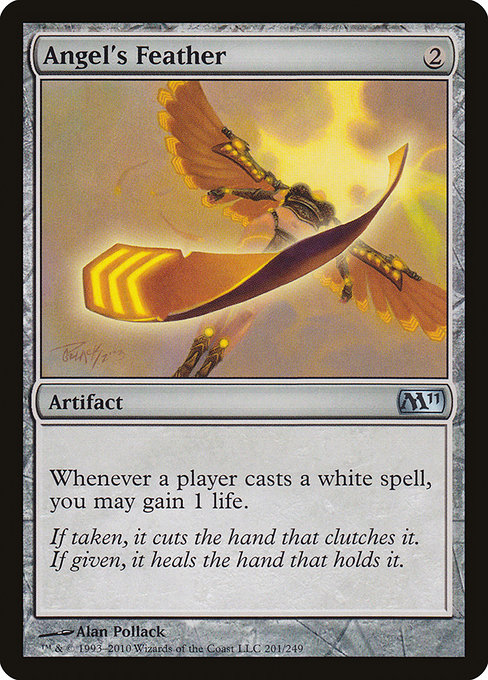 Angel's Feather - Magic 2011 Uncommon Card