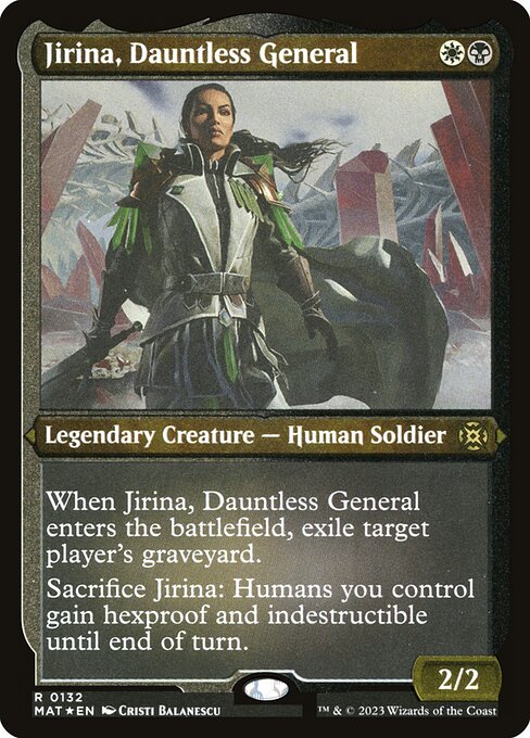 Jirina, Dauntless General - March of the Machine: The Aftermath Rare Card