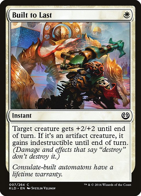 Built to Last - Kaladesh Common Card