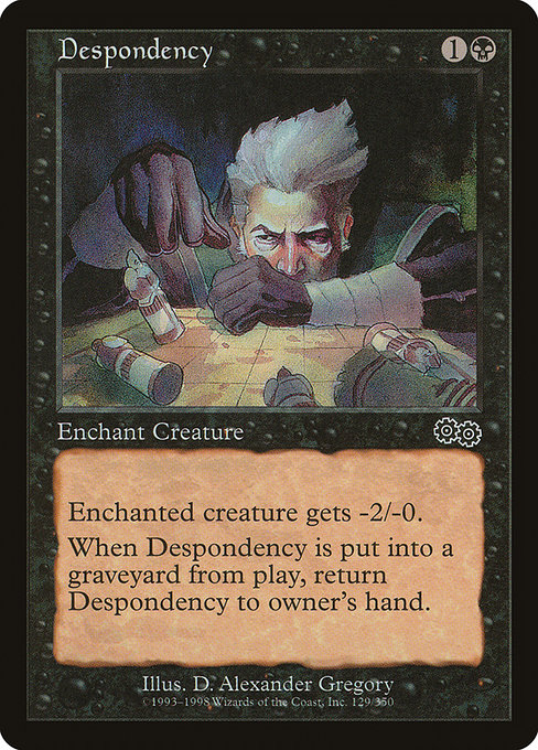 Despondency - Urza's Saga Common Card