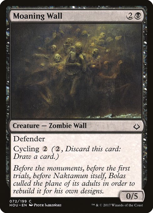 Moaning Wall - Hour of Devastation Common Card