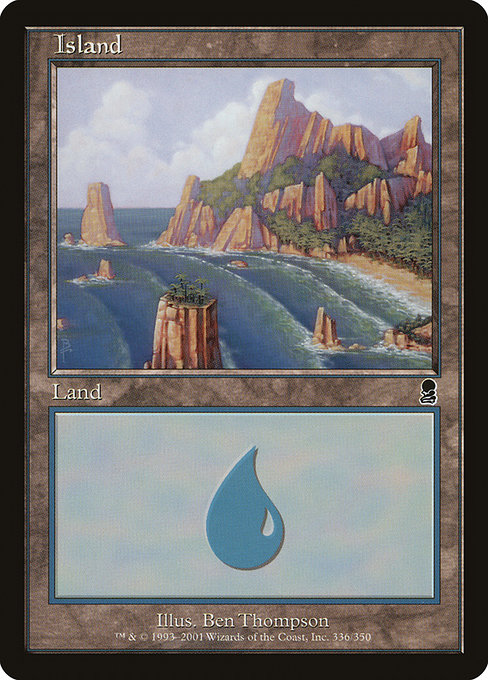 Island - Odyssey Common Card