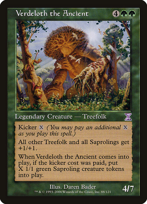Verdeloth the Ancient - Time Spiral Timeshifted Special Card