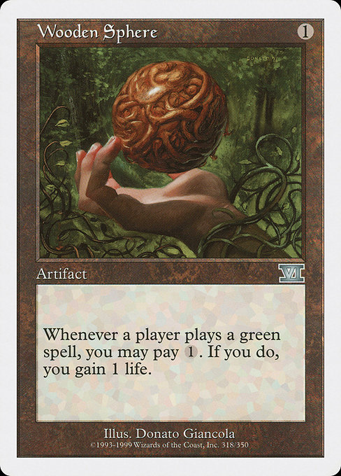 Wooden Sphere - Classic Sixth Edition Uncommon Card