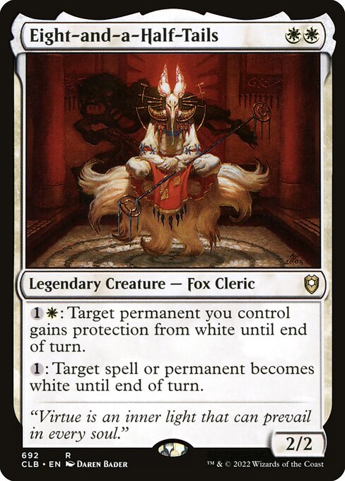 Eight-and-a-Half-Tails - Commander Legends: Battle for Baldur's Gate Rare Card