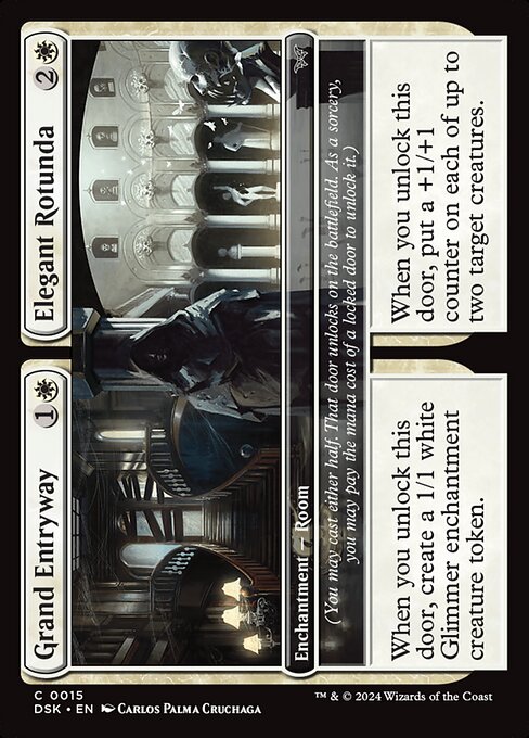 Grand Entryway // Elegant Rotunda - Duskmourn: House of Horror Common Card