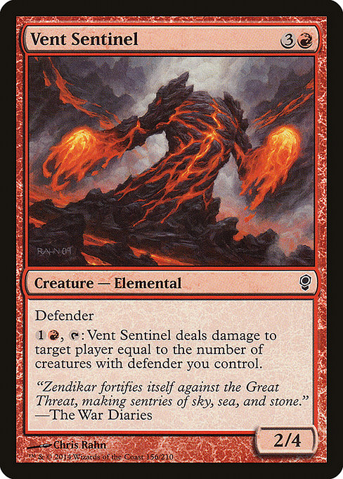 Vent Sentinel - Conspiracy Common Card