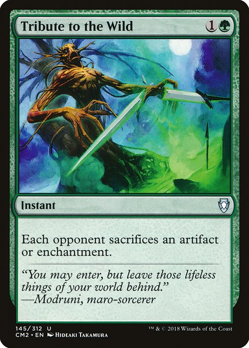 Tribute to the Wild - Commander Anthology Volume II Uncommon Card