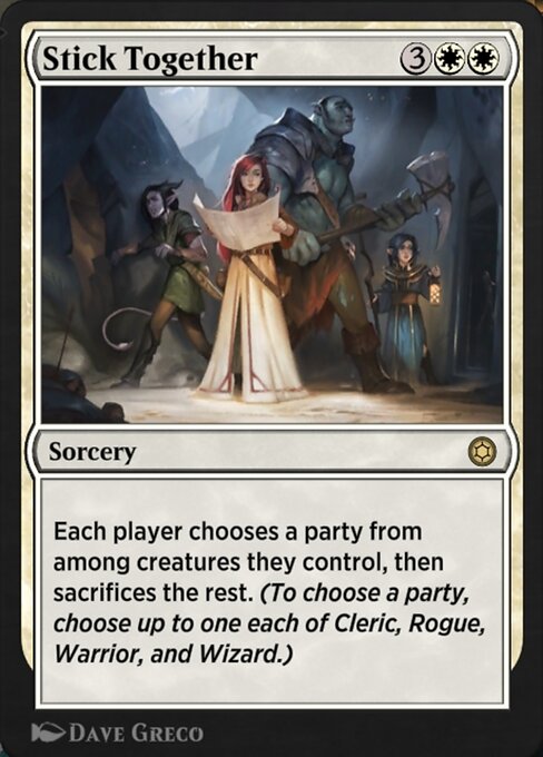 Stick Together - Alchemy Horizons: Baldur's Gate Rare Card