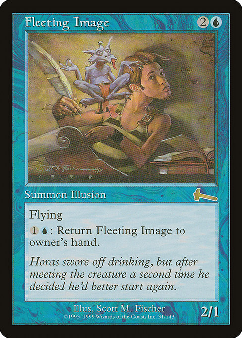 Fleeting Image - Urza's Legacy Rare Card