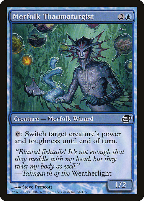 Merfolk Thaumaturgist - Planar Chaos Common Card