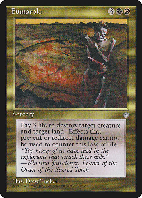 Fumarole - Ice Age Uncommon Card