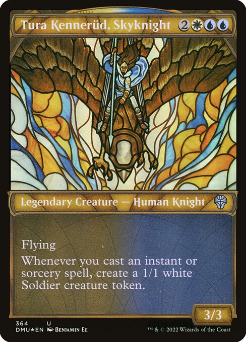 Tura Kennerüd, Skyknight - Dominaria United Uncommon Card