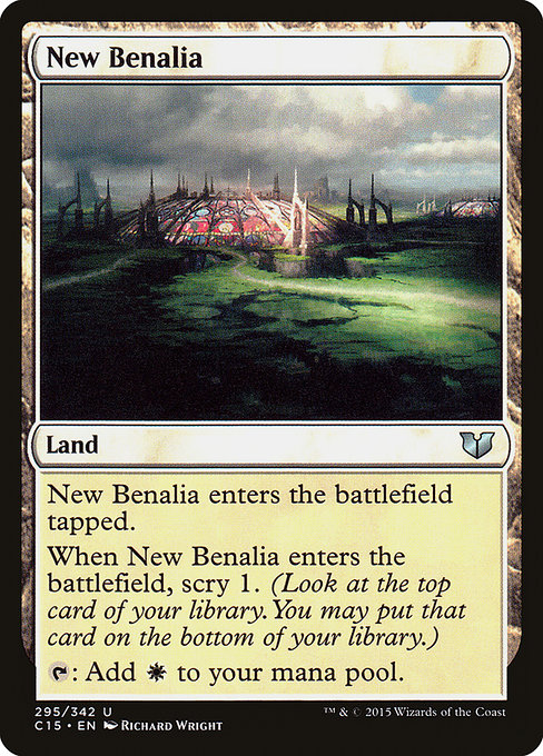 New Benalia - Commander 2015 Uncommon Card
