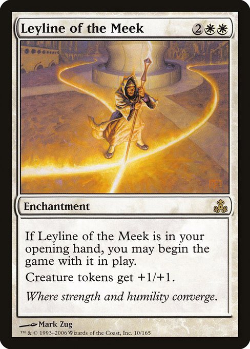 Leyline of the Meek - Guildpact Rare Card