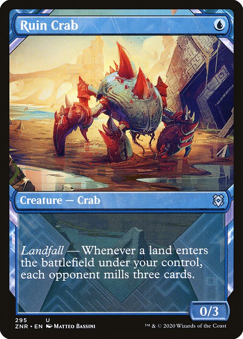 Ruin Crab - Zendikar Rising Uncommon Card