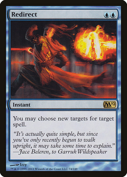Redirect - Magic 2012 Rare Card