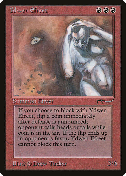 Ydwen Efreet - Arabian Nights Rare Card