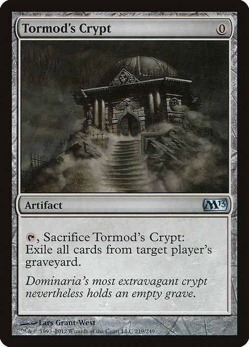 Tormod's Crypt - Magic 2013 Uncommon Card