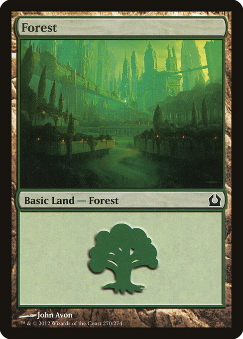 Forest - Return to Ravnica Common Card