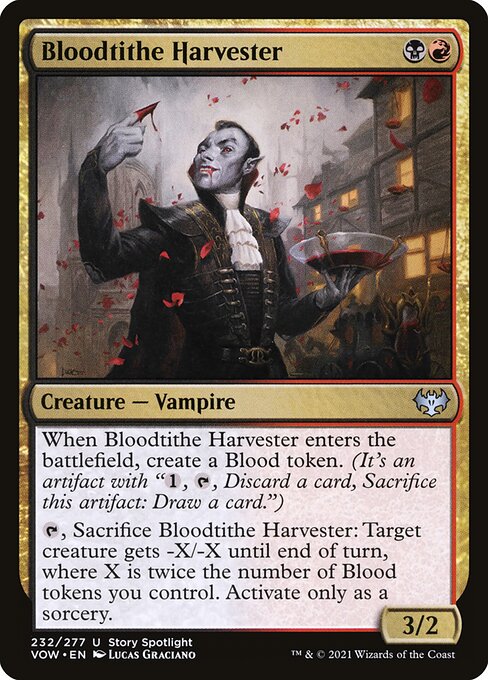 Bloodtithe Harvester - Innistrad: Crimson Vow Uncommon Card