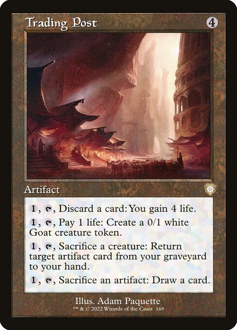 Trading Post - The Brothers' War Commander Rare Card