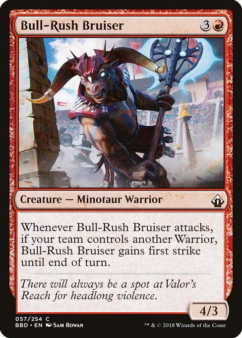 Bull-Rush Bruiser - Battlebond Common Card