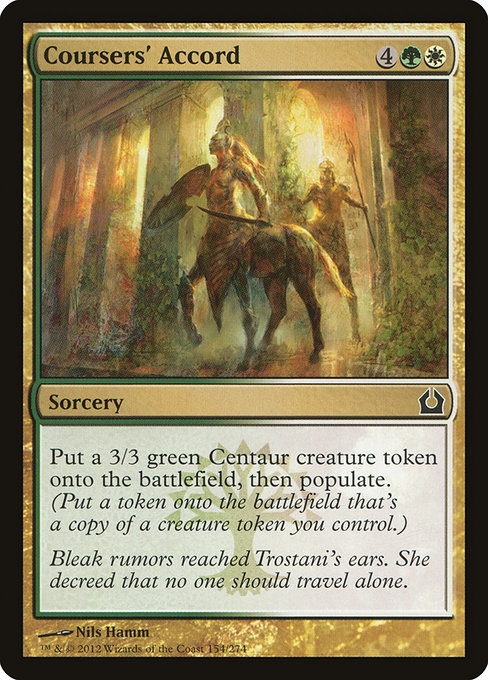 Coursers' Accord - Return to Ravnica Common Card
