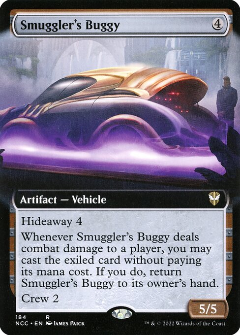 Smuggler's Buggy - New Capenna Commander Rare Card