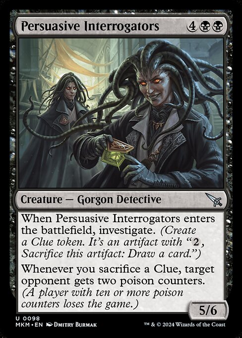 Persuasive Interrogators - Murders at Karlov Manor Uncommon Card