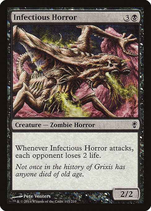 Infectious Horror - Conspiracy Common Card