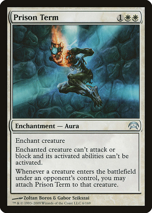 Prison Term - Planechase Uncommon Card