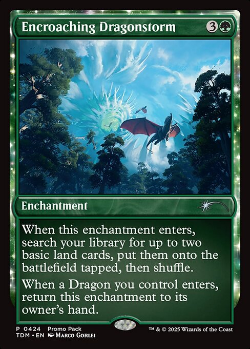 Encroaching Dragonstorm - Tarkir: Dragonstorm Uncommon Card