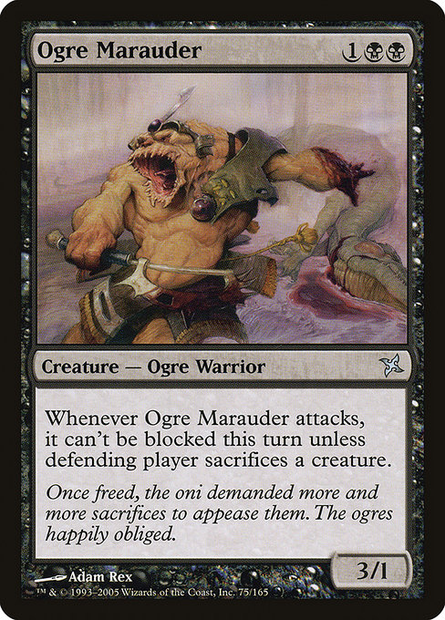 Ogre Marauder - Betrayers of Kamigawa Uncommon Card