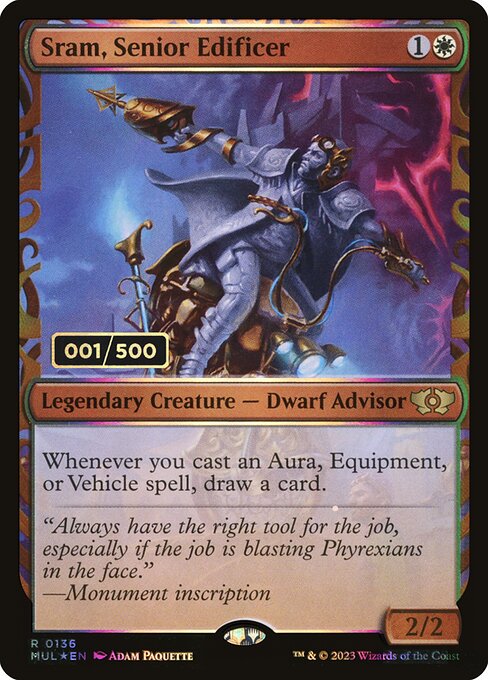 Sram, Senior Edificer - Multiverse Legends Rare Card