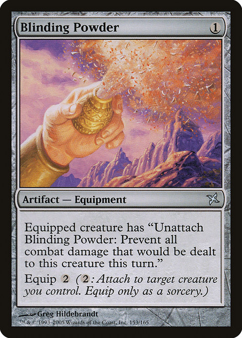 Blinding Powder - Betrayers of Kamigawa Uncommon Card
