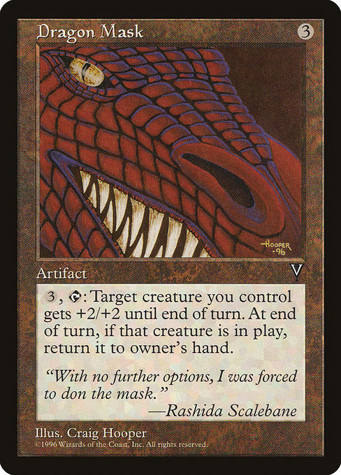 Dragon Mask - Visions Uncommon Card