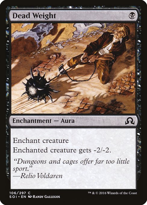 Dead Weight - Shadows over Innistrad Common Card