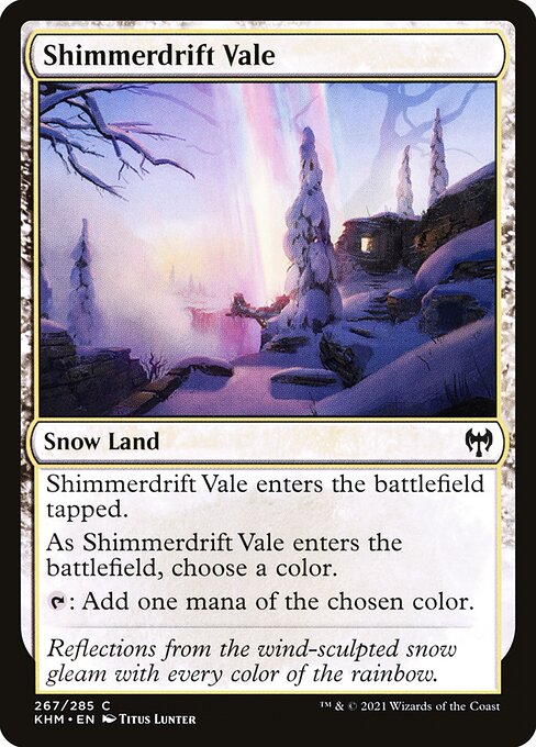 Shimmerdrift Vale - Kaldheim Common Card