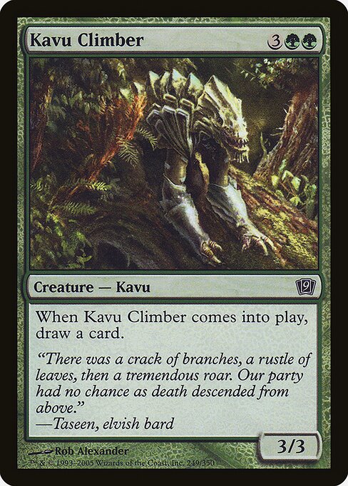 Kavu Climber - Ninth Edition Common Card