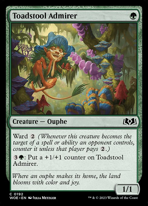 Toadstool Admirer - Wilds of Eldraine Common Card