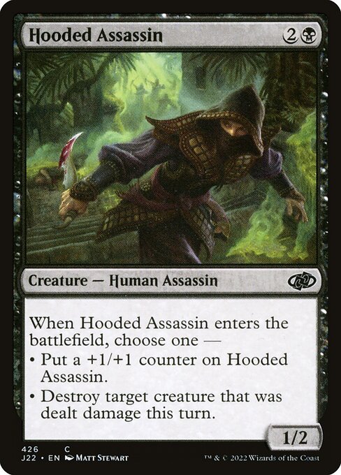Hooded Assassin - Jumpstart 2022 Common Card