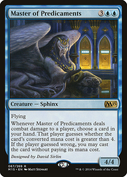 Master of Predicaments - Magic 2015 Rare Card