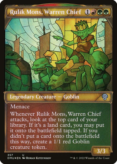 Rulik Mons, Warren Chief - Dominaria United Uncommon Card