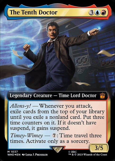 The Tenth Doctor - Doctor Who Mythic Card