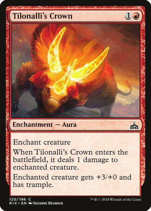 Tilonalli's Crown - Rivals of Ixalan Common Card