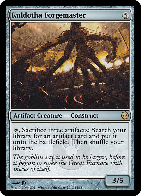 Kuldotha Forgemaster - Duel Decks: Mirrodin Pure vs. New Phyrexia Rare Card