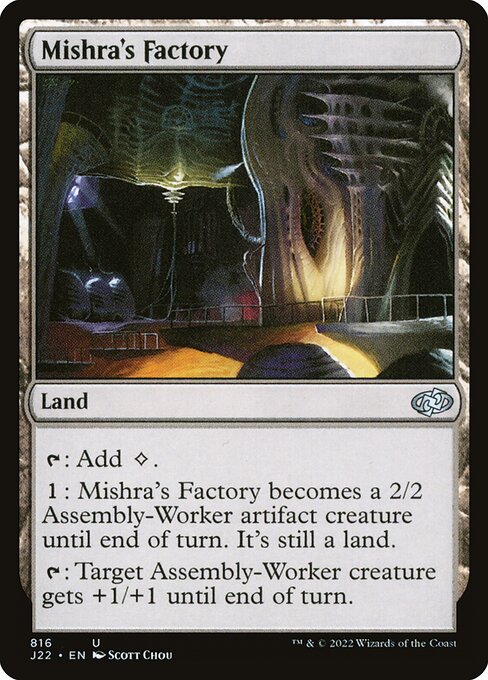 Mishra's Factory - Jumpstart 2022 Uncommon Card