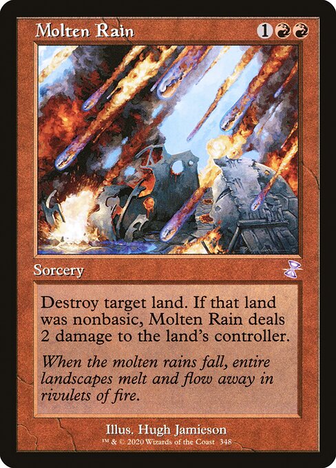 Molten Rain - Time Spiral Remastered Special Card