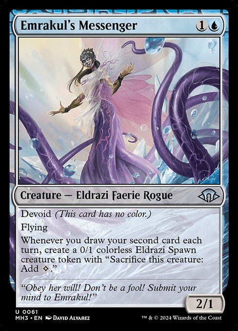 Emrakul's Messenger - Modern Horizons 3 Uncommon Card